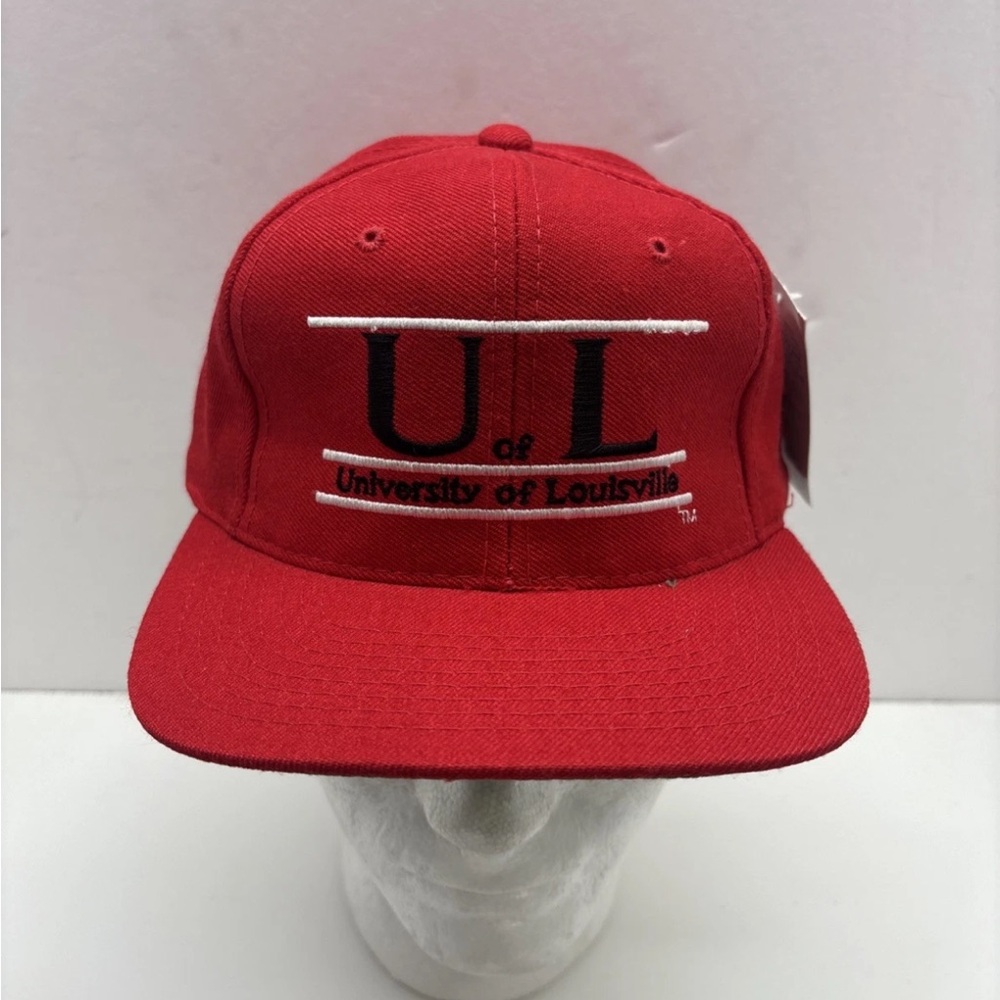 NWT Vintage The Game 3 Bar University Of Louisville SnapBack Hat